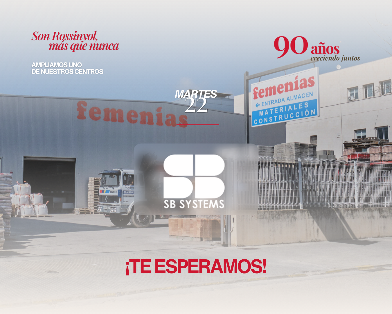 Ampliación centro de Son Rossinyol | Martes 22 - SB System